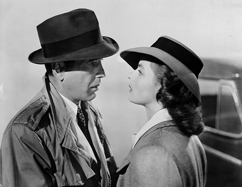 The problems of these two "little people don't amount to a hill of beans in this crazy world." We still can't stop watching. Catch Casablanca on the big screen Sunday and Wednesday. - WARNER HOME ENTERTAINMENT