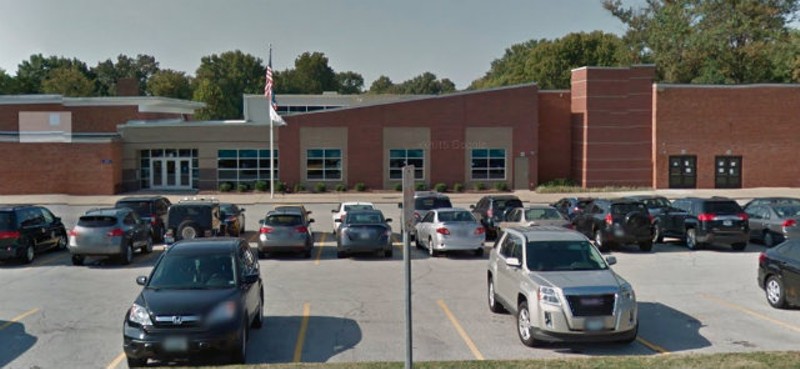 Lawson Elementary School in Florissant. - Screen grab via Google Maps.