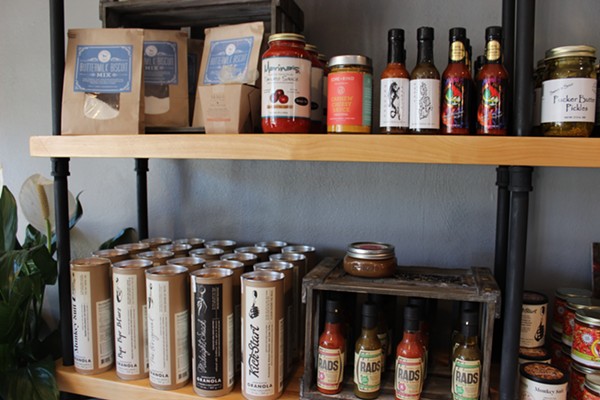Nearly everything stocked in the market is locally made. - Photo by Lauren Milford
