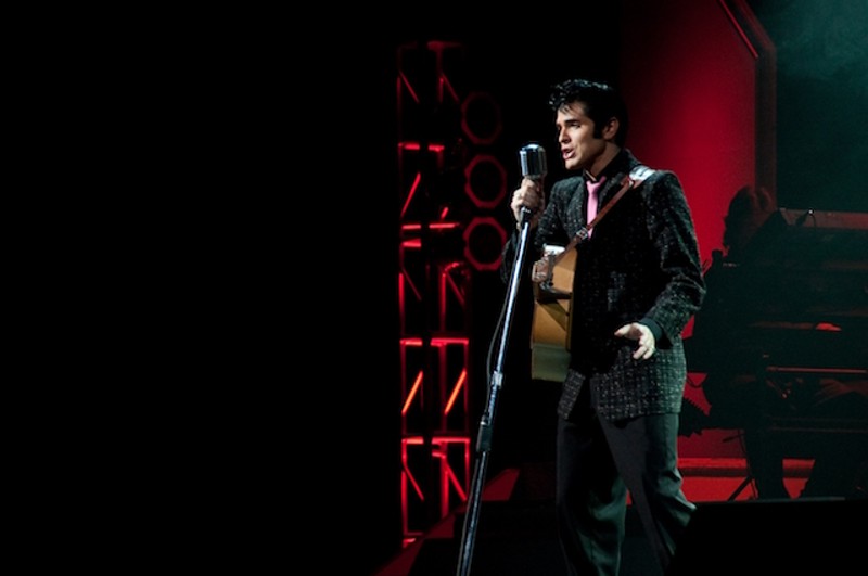 Not the actual Elvis impersonator who'll be performing at Das Bevo .... but maybe close enough? - SHUTTERSTOCK/RHIMAGE