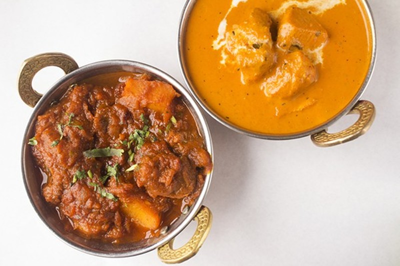 Lamb vindaloo and chicken tikka masala show the kitchen's expertise with Indian classics. - MABEL SUEN