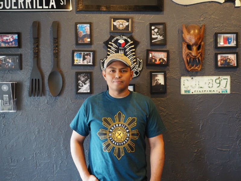 Nowell Gata is reconnecting with his roots at Guerrilla Street Food. - AMY DONKEL