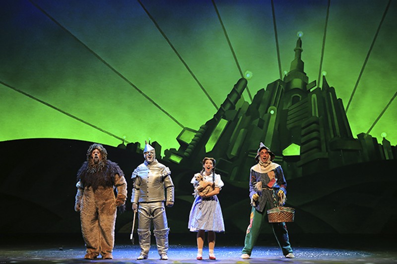 A quartet of searchers finds what they've been missing in The Wizard of Oz. - ©DENISE S. TRUPE