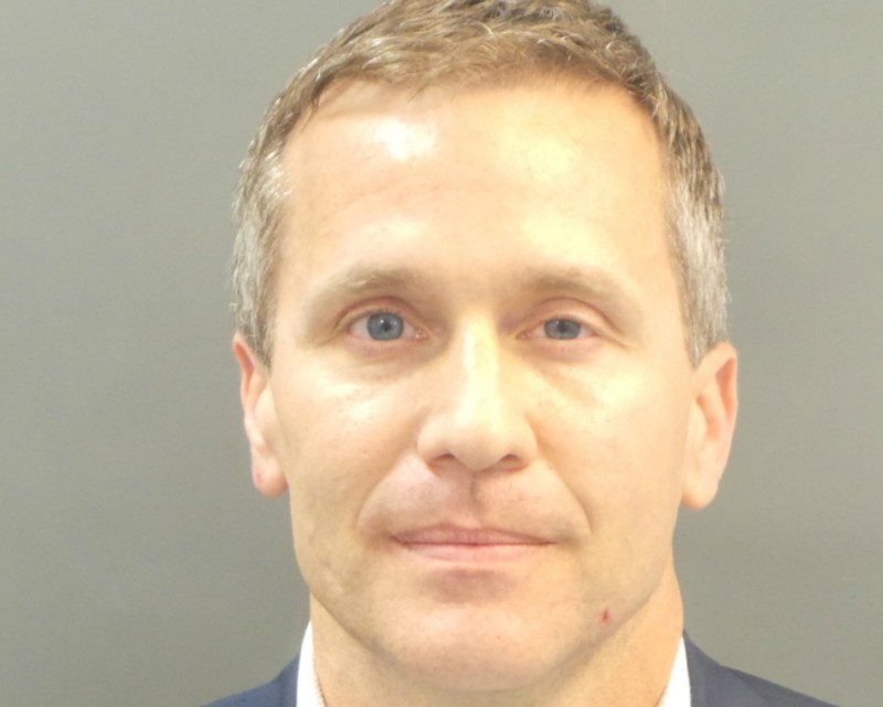Gov. Eric Greiten, shown in a booking photo, was charged with invasion of privacy. - COURTESY OF SLMPD