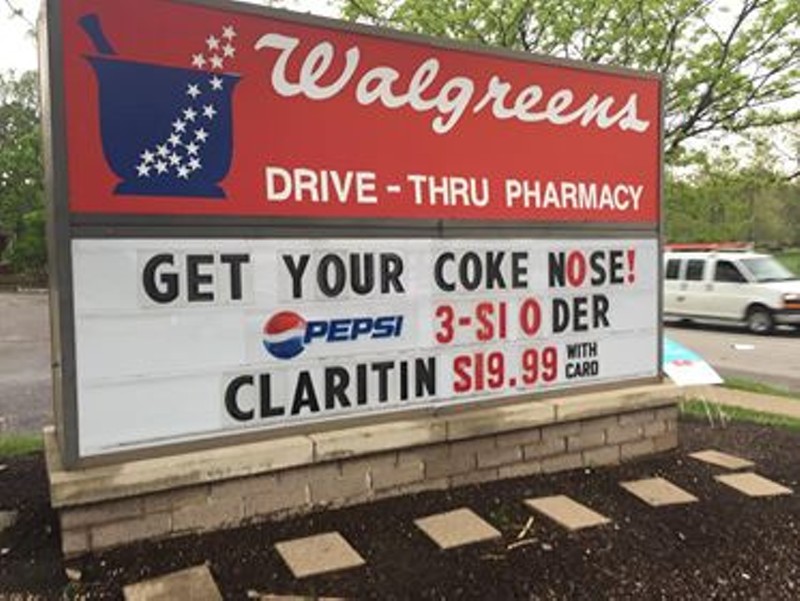 Does Claritin help with coke nose? - PHOTO BY EDWARD NOUD