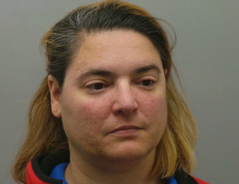 April Briscuso pleaded guilty to stealing donations meant for a paralyzed Hazlewood cop. - COURTESY ST. LOUIS COUNTY POLICE