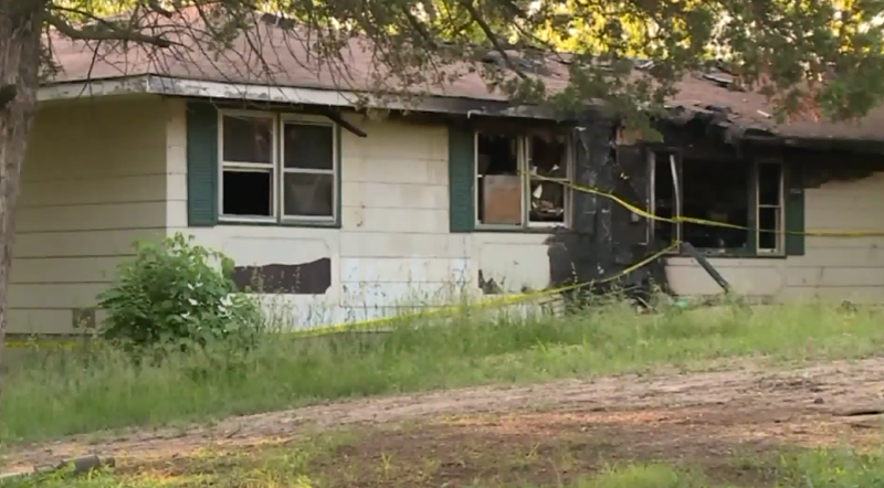 Believe it or not it all started over a house fire. - SCREENSHOT FROM FOX 2'S REPORT