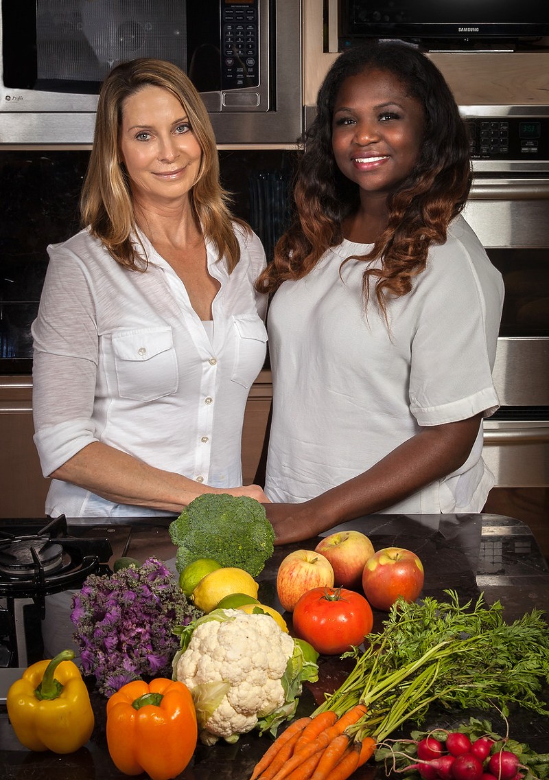 Joy Millner (left) and Gabi Cole joined forces in 2013 to start The Fit and Food Connection. - Rick Miller Photography