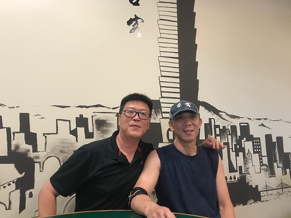 Three years ago, Calvin Koong (left) and Zhenglu Sun opened the city's first Taiwanese restaurant. Now they fear for its future. - ALISON GOLD