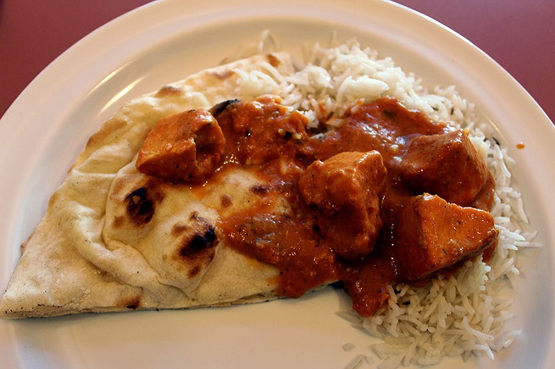 The chicken tikka masala, a popular dish in many Indian restaurants. - LEXIE MILLER