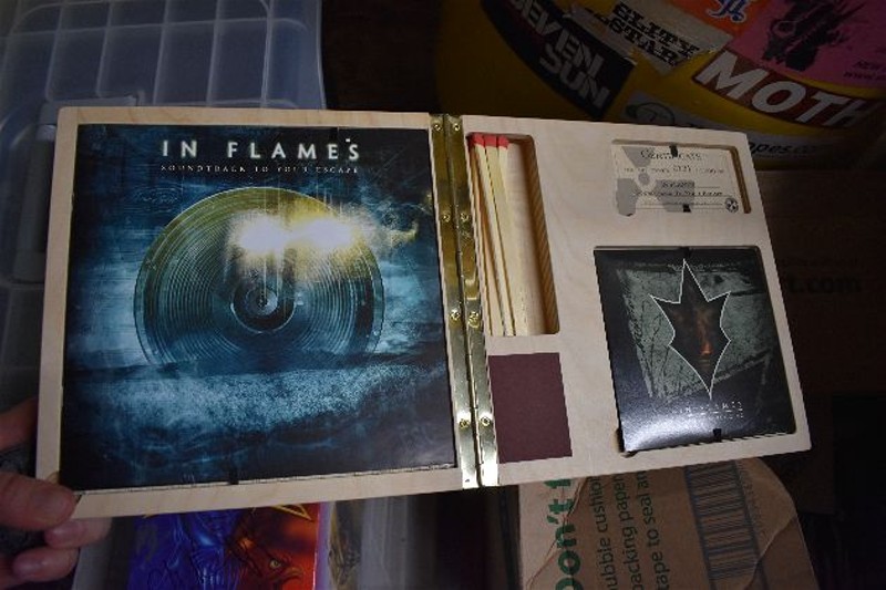 An In Flames special edition that come with matches, naturally. - DANIEL HILL