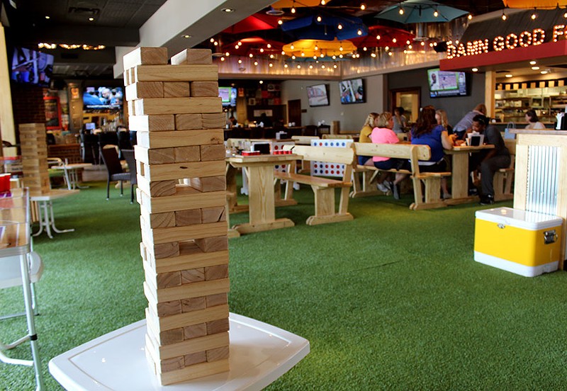 Really big Jenga? TBD Bar and Social has it. Connnect 4? It's got that too. - LEXIE MILLER