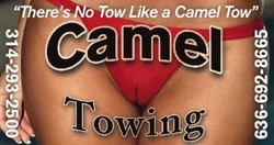 Camel Towing business card