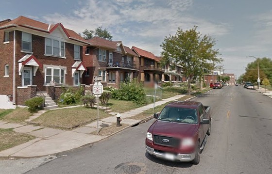 Anderson Avenue, the site of two shootings in two days in the Penrose neighborhood. - via Google Maps