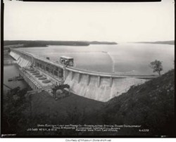 Bagnell Dam, circa 1931