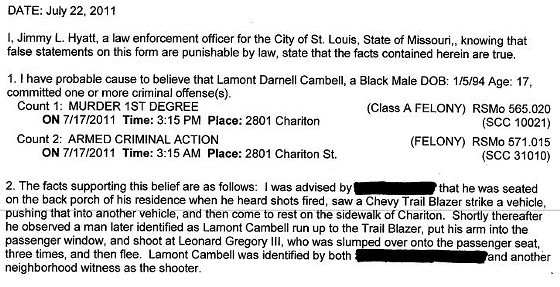 Witnesses Say They Watched Lamont Campbell Murder Leonard Gregory III