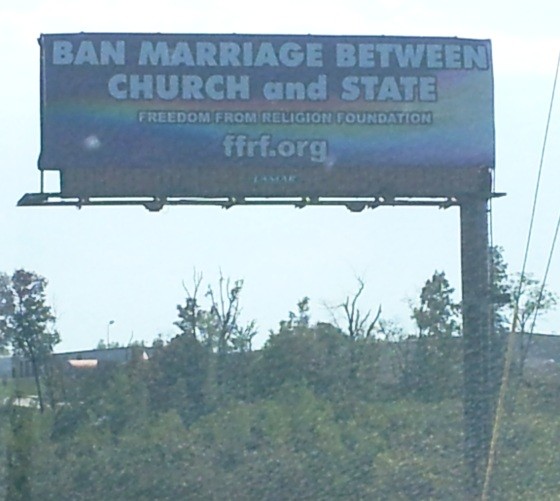 This billboard now stands on Highway 169 in Clay County - PROVIDED BY THE FFRA.ORG