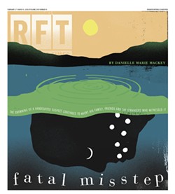 The cover of the February 26, 2015, Riverfront Times. - DANIEL ZENDER