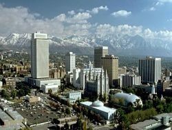 Salt Lake City: Except for the mountains, its resemblance to St. Louis is, well, not striking at all.