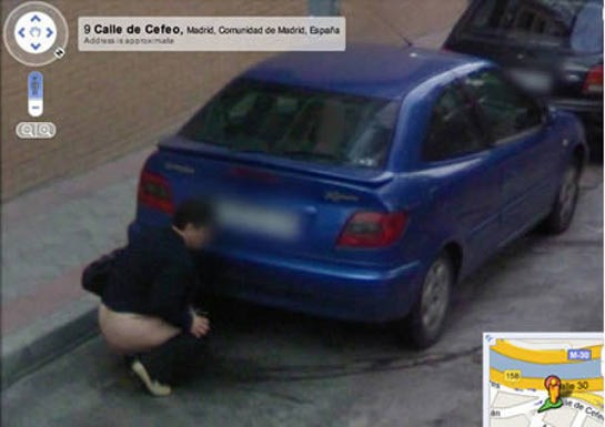 Top Ten Google Street View Photobombs (PICS)