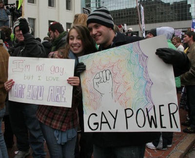 Photos: Prop 8 Protest at Old Courthouse