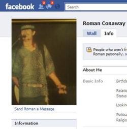 Conaway loves Stevie Ray Vaughn and hates the government on Facebook.