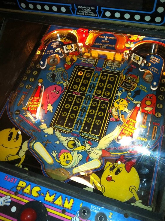 For Sale on Craigslist: Sweet Baby Pac-Man Arcade/Pinball Game, Signed by Cloud Nothings
