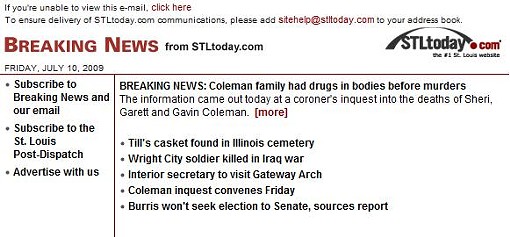 STLtoday.com Breaking News: Wait! What's That? Oh, Sh--! Stop the Presses! Delete!