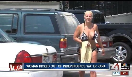 Missouri Woman Kicked Out Of Water Park Because Her Bikini Is Too Revealing?