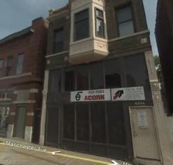 The ACORN office on Manchester Road. - GOOGLE STREET VIEW