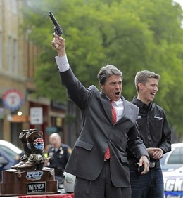 Was Rick Perry in St. Louis on New Year's? Sounded like it! - Image via