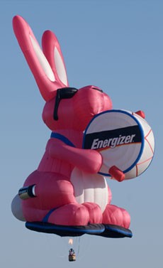 Energizer Bunny Celebrates 20th Anniversary This Weekend at Forest Park Balloon Race