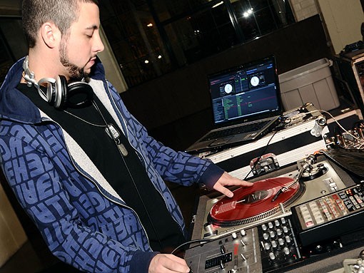 DJ Mahf spins on the second-third floor of the City Museum. See more photos from last night's RFT Best Of St. Louis party. - Photo: Egan O'Keefe