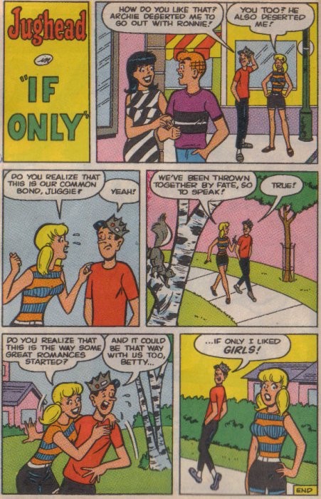 Proof that no matter what the Archie team claims, Kevin Keller is not the only gay boy in Riverdale. - IMAGE SOURCE