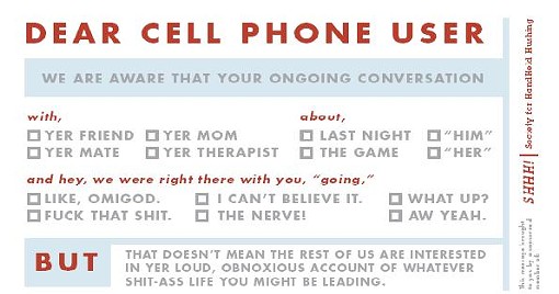 Speaking of Cell Phones, Did You Know July is Cell Phone Courtesy Month?