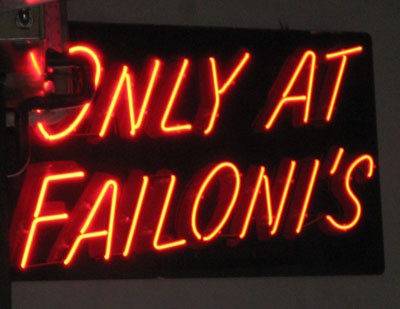 Bar of the Week (Cougar Edition): Failoni's