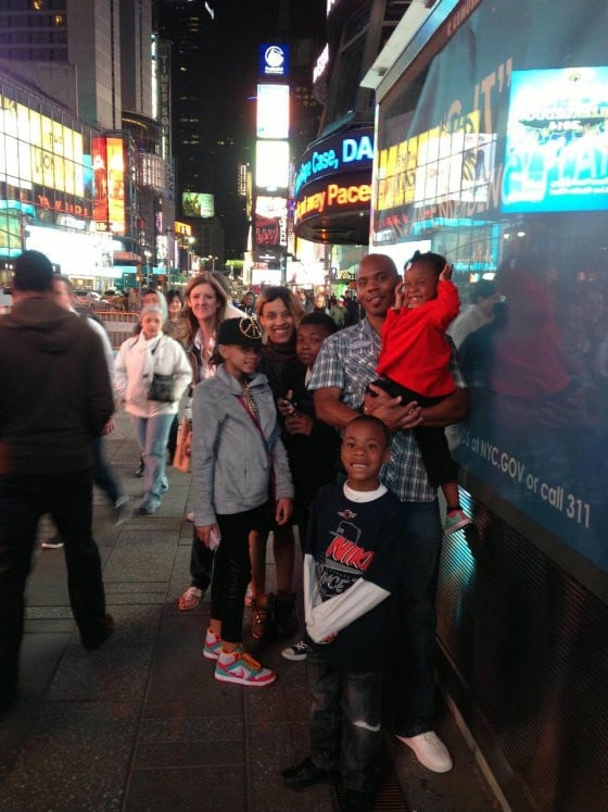 Mike Anderson -- Newly Freed from Prison -- and Family Take New York City