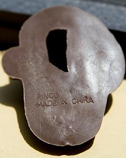 What!?! Made in China! - PHOTO: ERIN KINSELLA