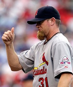 Ryan Franklin and his awful beard will once again be closing games for the Cardinals this season. The rest of the 'pen, though, is somewhat up in the air.