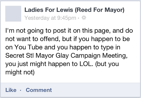 Francis Slay: Hitler Video Meme (That Implies Mayor is Gay) Promoted By Lewis Reed Backers