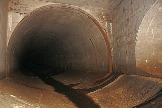 Rare Glimpse Into Underground Tunnels of River Des Peres