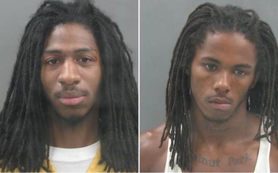 Michael J. Ford (left) and Antoine Barton were charged last week with murder and armed criminal action.