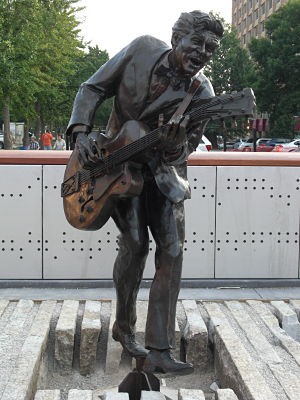 It's Here: Chuck Berry Statue Finally Installed in the Loop
