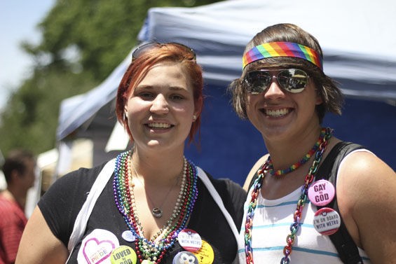 Scene from Tower Grove pride festivities last year. - Photo by Alexis Hitt / RFT slideshow