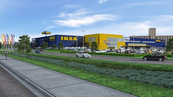 IKEA is scheduled to open in St. Louis later this year. - IKEA