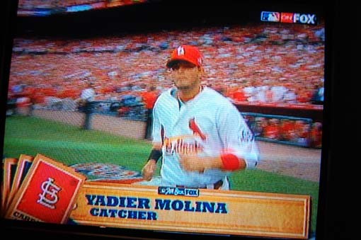 There's Yadier Molina!