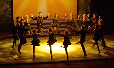 You know you want you some Riverdance: In the opening "Reel Around the Sun," the stage throbs with a kind of orgiastic splendor.