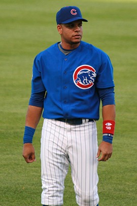 Ramirez, wearing baseball's version of the scarlet A on his chest. - commons.wikimedia.org