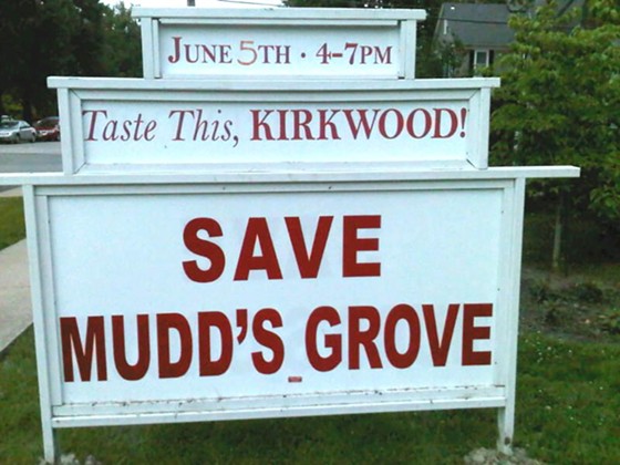 An Edgy Sign for Staid Kirkwood?
