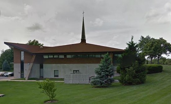St. Alban Roe Catholic Church in Wildwood was the first parish Manning served at after he was ordained in 1997. The church also runs a school for students pre-kindergarten to 8th grade. - Google Street View